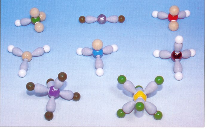 Shapes of Molecules- Electron repulsion theory